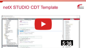 netX 90 Tutorial - netX Studio Template Project