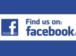 Find us on facebook